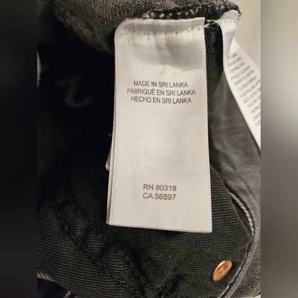 Lucky Brand Mens Faded Black 5 Pocket Zipper Fly Skinny Jeans Size 29 - Picture 5 of 13